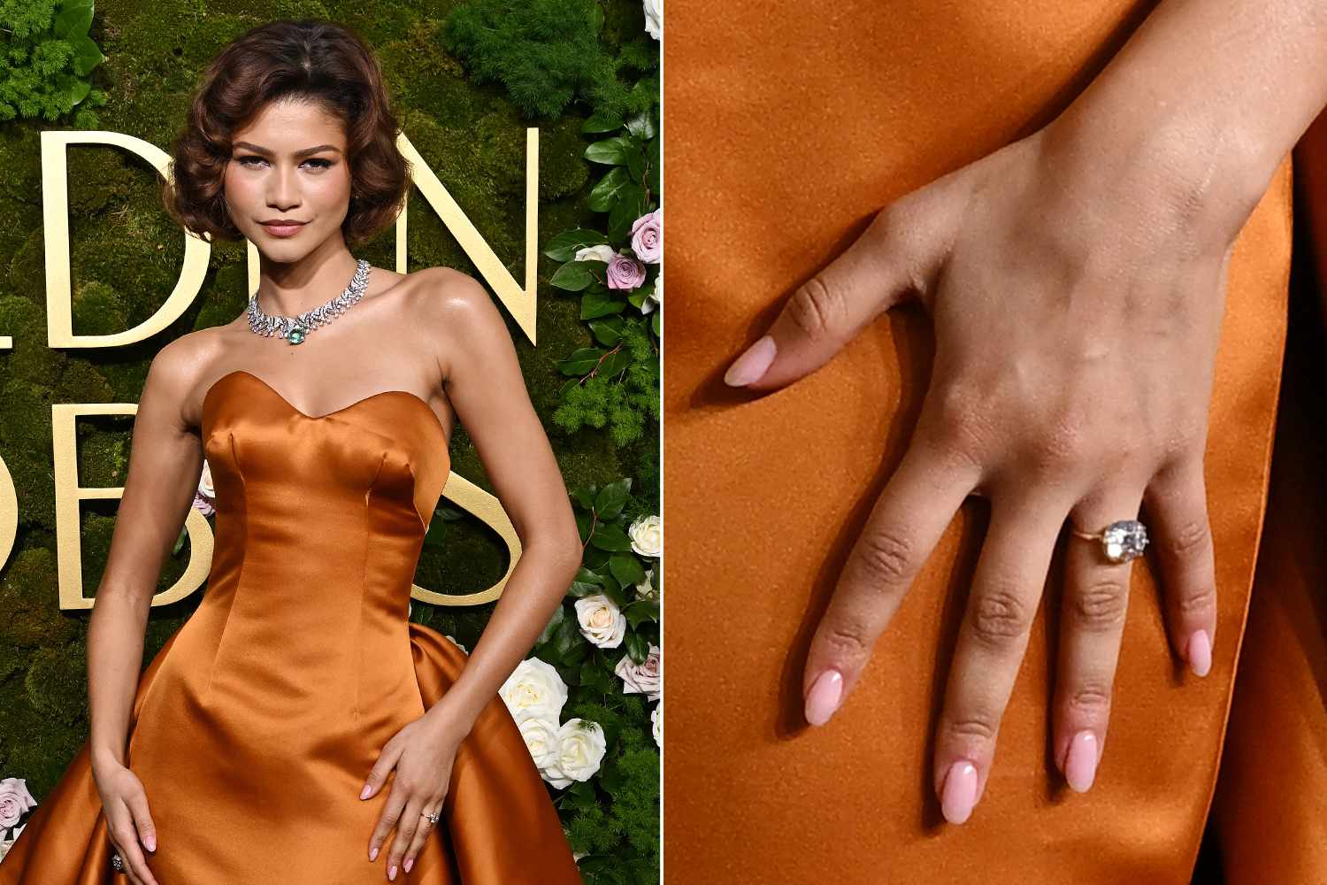 Diamond Ring at the Golden Globes 